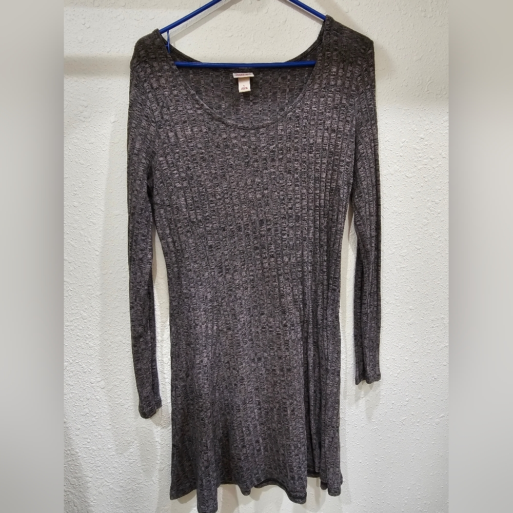 Massimo Supply - grey tweed dress - size large